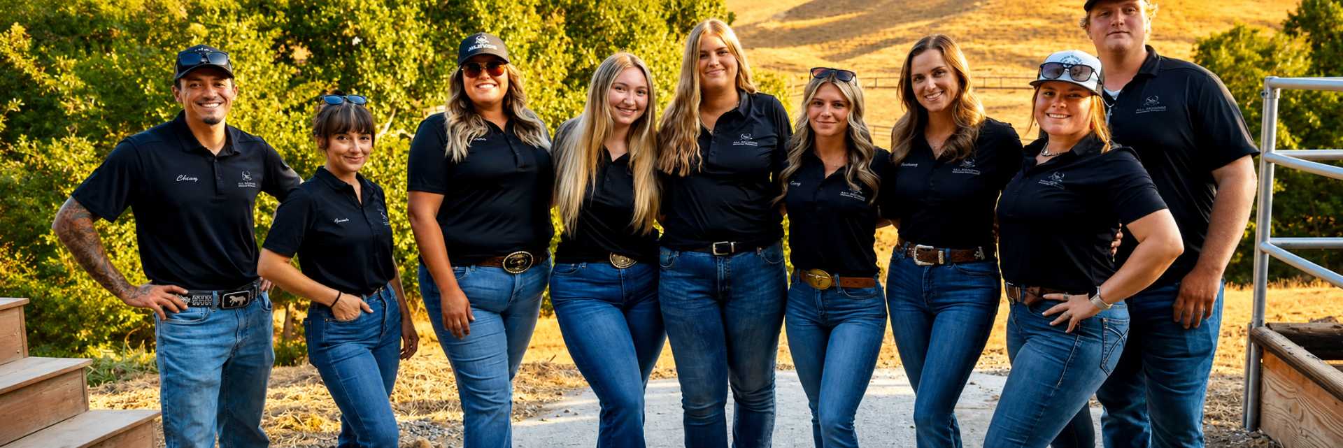All Seasons Horse Riding team